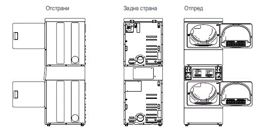Комплект професионални сушилни машини SDS 10